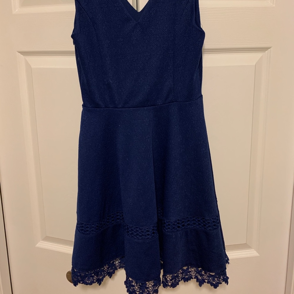 Blue Cocktail Dress